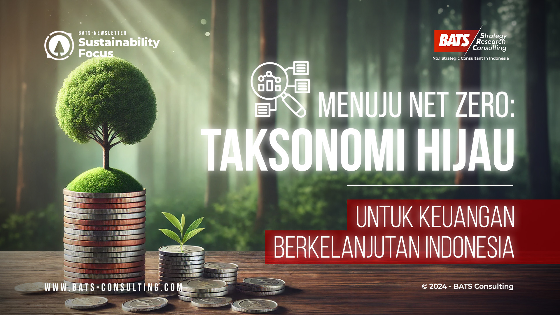 Cover Taksonomi Hijau Indonesia -Sustainability Focus - BATS Newsletter