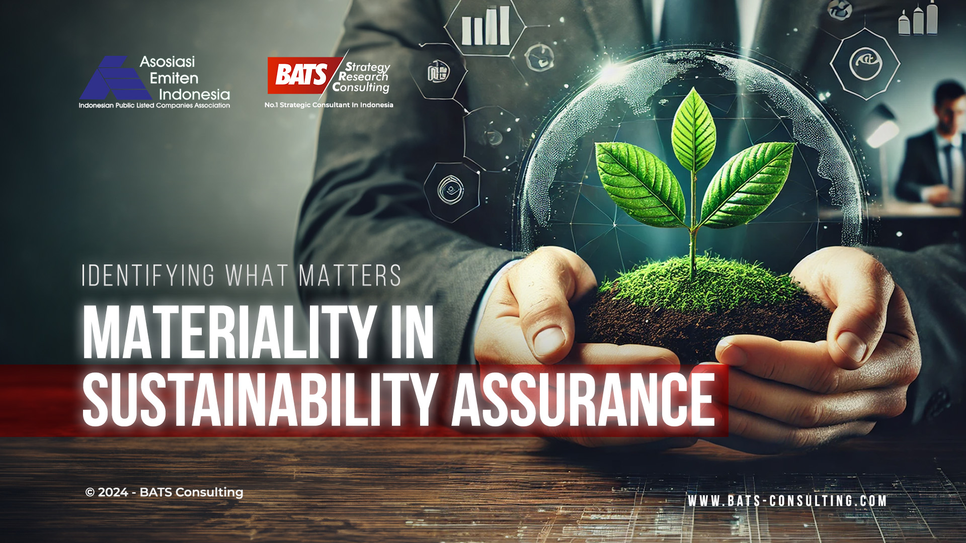 Cover IDENTIFYING WHAT MATTERS MATERIALITY IN SUSTAINABILITY ASSURANCE - AEI x BATS